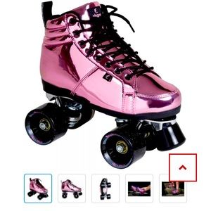 Chaya Pink Laser roller skates